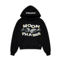 Broken Planet Hoodie Moon Phases Midnight Black
