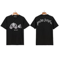 Palm Angels X-Ray Skeleton Bear Graphic T-Shirt - Black