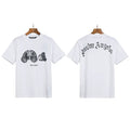 Palm Angels X-Ray Skeleton Bear Graphic T-Shirt - White