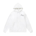 STUSSY Small Logo Hoodie White