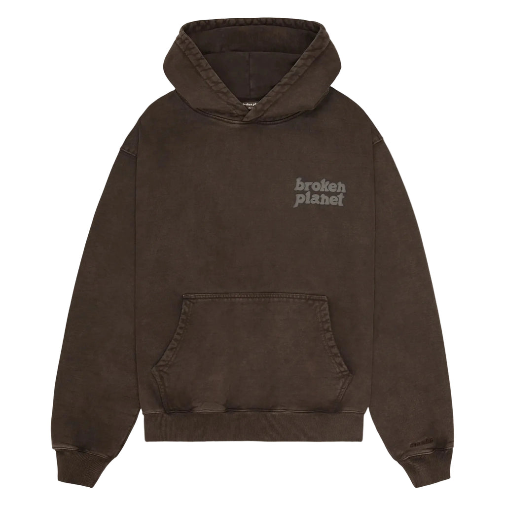 Broken Planet Basics Washed Mocha Hoodie